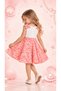 Mercan Çiçek White Lace-Trimmed Dress with Detailed Headpiece for Girls - 7