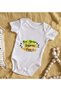 BK Kids "Give Me to My Auntie Slowly" Designer Baby Bodysuit - Model 1, 0-3 Months