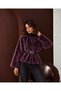 Soft Women's Short Cashmere Melton Coat with Pearl-Embellished Lining and Belt