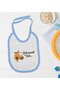 BK Kids Blue Baby Bib with "Dad's Honey" Design en121145