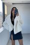 Reks Wide-Collar Fur-Trimmed Coat - 5