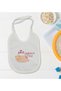 BK Kids "Sleeping Girl" Design Baby Bodysuit and Bib Gift Set - Model 1 - 4