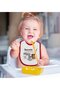 BK Kids "Mom Needs Coffee" Red Baby Bib - 1 - 2