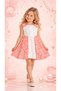 Mercan Çiçek White Lace-Trimmed Dress with Detailed Headpiece for Girls - 5