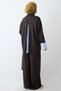 Striped, Casual, Dark Brown Coffee Set - 3