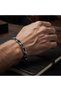 Black Stainless Steel Electroplated Bracelet SS104 | Shiny Glossy Finish (Large) - 2