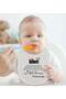BK Kids "Happy Birthday, My Dear Dad" Designed Baby Bodysuit, Onesie, and Bib Gift Set - Model 1 9- - 3