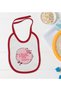 Bk Kids My Aunt's Red Baby Bib with a Different Design - 1 En124676