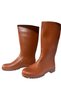Unisex Terracotta Color Long 35 cm Garden Rain Boots xrrtydfjdjghjg - 3