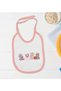 BK Kids Cute-Design Pink Baby Bodysuit and Bib Gift Set—2, 6–9 Months - 3