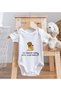 BK Kids First Father's Day-Themed Baby Bodysuit and Bib Gift Set - Model 3, 9–12 Months - 5