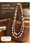 ACRYLIC BAG HANDLE 45 cm (Round / Flat Model) - 6