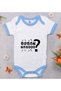 BK Kids Buban Nabüüü Blue Baby Bodysuit with Design - 1, 6–9 Months