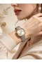 FERRUCCİ (GOLD & SILVER) Woven Strap Women's Wristwatch - 2