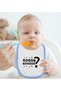 BK Kids Buban Nabüüü Blue Baby Bib with Design - 1 - 2