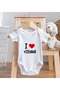 BK Kids "I Love Vienna" Design Baby Bodysuit - Model 1, 6–9 Months - 4