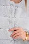 Navy Waterway Fur-Trimmed Coat - 8