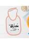 BK Kids "I'm an Office Worker—What Happened?" Patterned Pink Baby Bodysuit, Bodysuit, and Bib Gift Set-1, 0–3 Months - 4