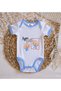 BK Kids Blue Baby Bodysuit with the Same Daddy Design - 1 (9-12 Months) - 3