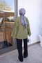 Khaki Single-Pocket Button-Down Tunic - 5