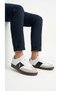 6F XENA 6PR Men's Retro Court Sneaker with Suede Toe, Laces, and Rubber Sole—Casual, Comfortable Athletic Sneakers - 6