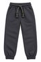 Kids' Girls' and Boys' School and Everyday Wear Unisex Jogger Pants, Anthracite, Elasticated Hem, Pockets, and Drawstrings, Ages 3–10 - 4