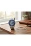 Men's Steel Wristwatch with Blue Dial, Silver-Toned Metal Strap, Chronograph Design, Comes with a Gift: Sporty Classic Watch FRN59 - 2
