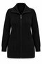 New Style Women's Mid-Age and Older Knit Zipper-Front Hattuş Mother Cardigan 2711 - 3