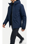 12299783 Men's Outdoor Jacket, Hooded, Zippered Pocket, Lined, Transitional Softshell, Casual, Regular Fit, Stylish - 2