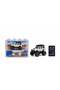 1:64 Scale Mini RC Off Road SUV Monster Truck, 2.4GHz Remote Control Racing Jeep with 4 Channel Control, 3 Speed Settings, Big Wheels, Mini Rally Car with Storage Case for Kids Ages 6+