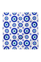 Evil Eye Bead Pattern Scarf Bandana 50X50 cm