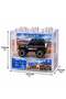 1:64 Scale Mini RC Off Road SUV Monster Truck, 2.4GHz Remote Control Racing Jeep with 4 Channel Control, 3 Speed Settings, Big Wheels, Mini Rally Car with Storage Case for Kids Ages 6+ - 5