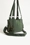 Women's Large Size Water Resistant Crinkle Fabric Crossbody Bag with Shoulder Strap - 2