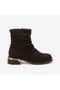 Hawen Angels Women's 5 cm PU Sole Suede Leather Boots 702010