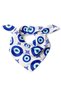 Evil Eye Bead Pattern Scarf Bandana 50X50 cm - 2