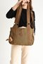 Women's Large Size Water Resistant Crinkle Fabric Crossbody Bag with Shoulder Strap