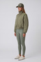 Women's Green Shaping / Sculpting High-Waisted Compression Leggings Alc-X16041 - 5