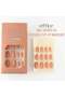 Office Adhesive Artificial Nails Light Green _19 - 7