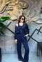Modal Ruched Sweatshirt and Pants Set SUN620 - 2