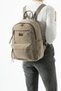 DAILY Water-Resistant Crinkle Fabric Multi-Pocket School and Backpack