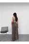 Buckled Wide-Leg Gabardine Pants - 6