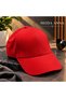 Flat Baseball Cap with Velcro on the Back, Adjustable Unisex Cap – Casual Sports Basic Model Hat