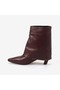 Hawen Angels Women's Rubber Sole Genuine Leather 6cm Heeled Boots 70111 - 2