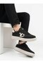 Men's black memory foam orthopedic insole sneakers. - 2
