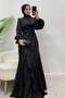 Nadide Evening Gown - Black - 4