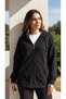 BLACK HOODED FLEECE-LINED JACKET - 3