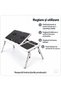 E-Table Multifunctional Laptop Table, Height Adjustable, with 2 Fans - 2