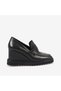 Women's PU Sole Genuine Leather 5cm Wedge Heel Casual Shoes 3001