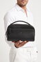 Black Genuine Leather Multi-Compartment Men's Briefcase Clutch Bag PC-001 - 3