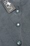 Women's Thick-Textured Winter Cardigan with Stretch Fabric and Soft-Textured Design, Lycra-Blend, 80 cm, Angora-Look, Buttoned, Gray, Long Pockets, Fuzzy Yarn, Plus Size - 2